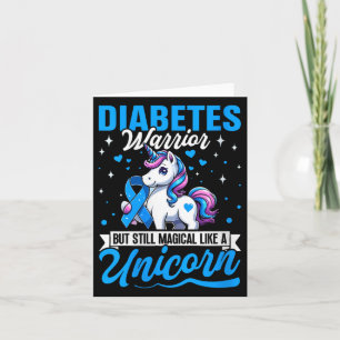 Frauen Diabetes Krieger Aber immer noch magisch wi Karte