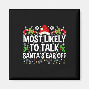 Frauen, die am ehesten das Weihnachtslied absetzen Magnet