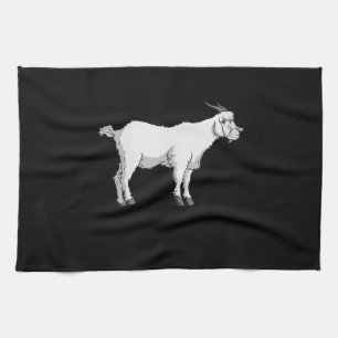 Frauen, die an einer medizinischen Gesichtshaut le Geschirrtuch