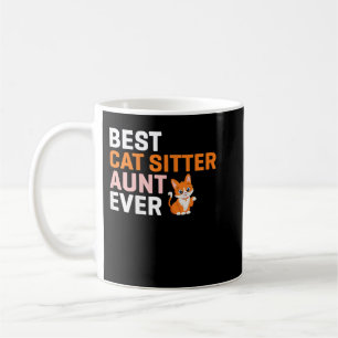 Frauen die beste Cat Sitter Tante je Kaffeetasse