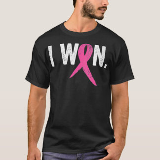 Frauen, die Brustkrebs überleben, ich gewann Brust T-Shirt