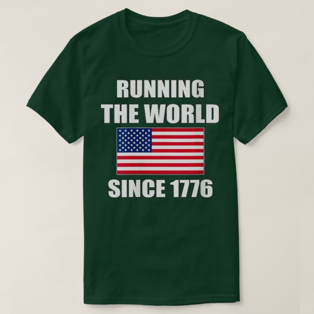 Frauen, die die Welt seit 1776 unter amerikanische T-Shirt (Design vorne)