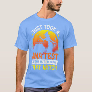 Frauen, die einen DNA-Test gemacht haben, zeigen, T-Shirt