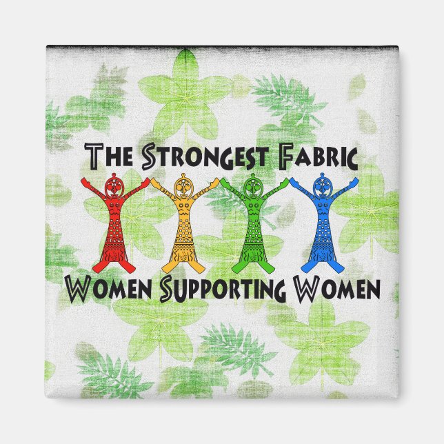 Frauen, die Frauen unterstützen Magnet (Vorne)