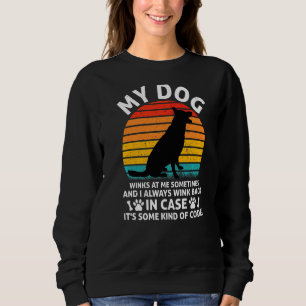 Frauen, die gerne meinen Hundehalter bei mir zitie Sweatshirt