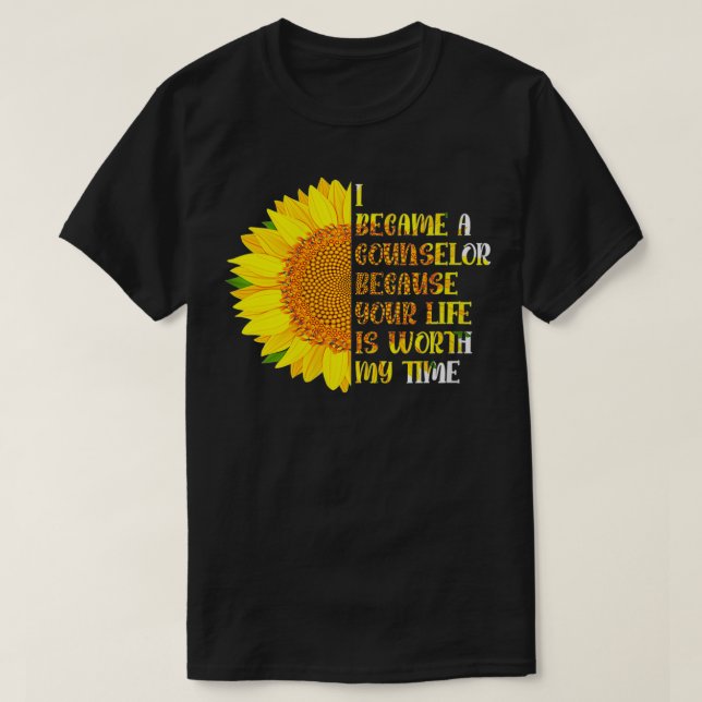 Frauen, die ich Berater geworden bin, weil Ihr Leb T-Shirt (Design vorne)