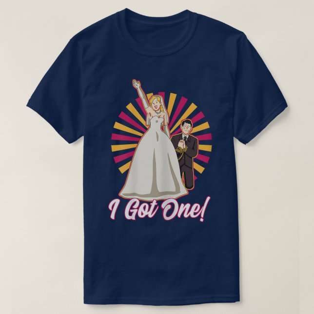 Frauen, die ich eine Hochzeitsreise Got habe Bache T-Shirt (Design vorne)