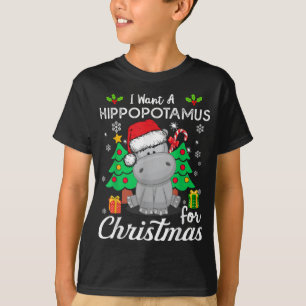 Frauen, die ich einen Hippopotamus Gewollt habe We T-Shirt