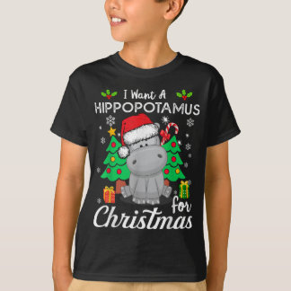 Frauen, die ich einen Hippopotamus Gewollt habe We T-Shirt