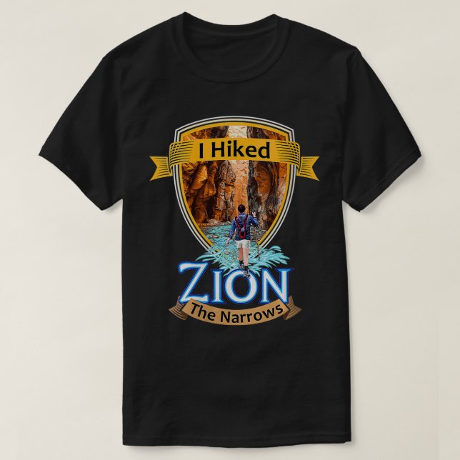 Frauen, die ich gemocht Zion die Pfeile Utah Fluss T-Shirt (Design vorne)