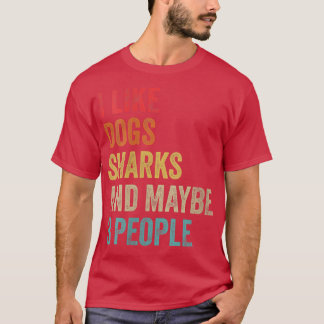 Frauen, die ich gerne Hundehaie und vielleicht 3 L T-Shirt