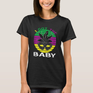 Frauen, die ich Got Baby Funny Pregnancy Retro Vin T-Shirt