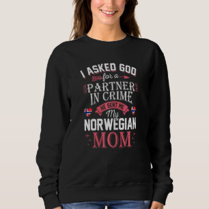Frauen, die ich Gott Gefragt habe, um in der Krimi Sweatshirt