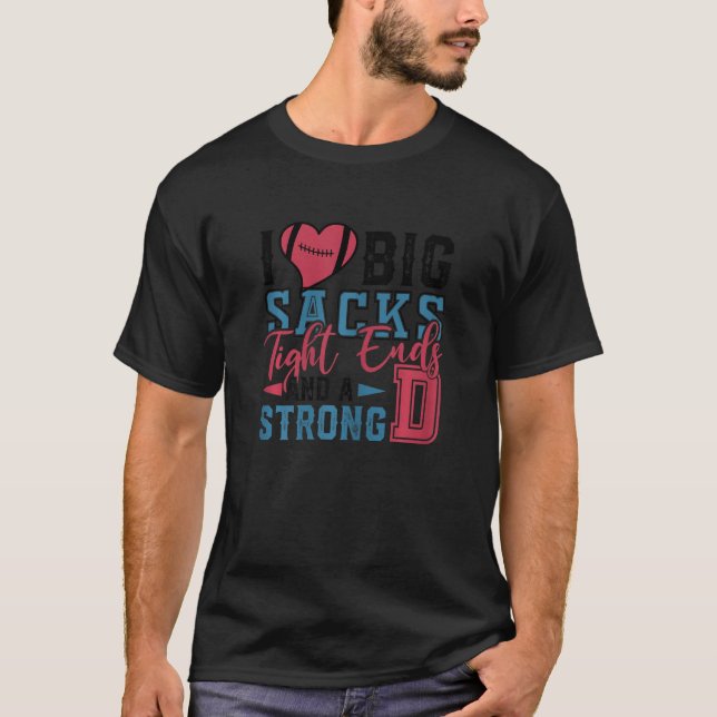 Frauen, die ich große Säcke mit zwei Enden und ein T-Shirt (Vorderseite)