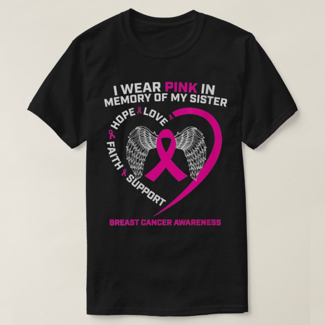 Frauen, die ich in Erinnerung an meine Schwester B T-Shirt (Design vorne)