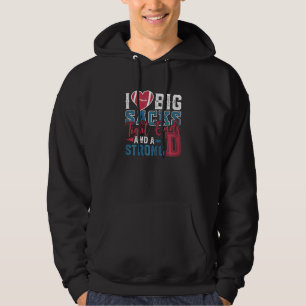 Frauen, die ich Liebe Big Sacks, eng D, lustig Hoodie