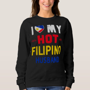 Frauen, die ich Liebe in den Philippinen habe Sweatshirt