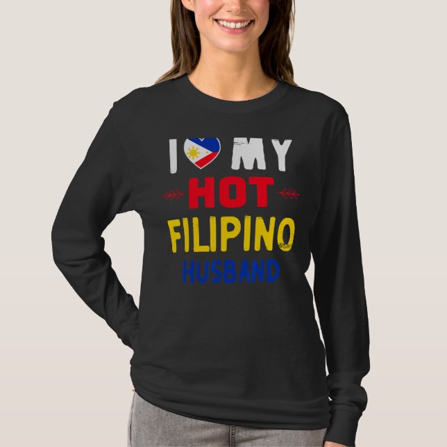 Frauen, die ich Liebe in den Philippinen habe T-Shirt (Vorderseite)