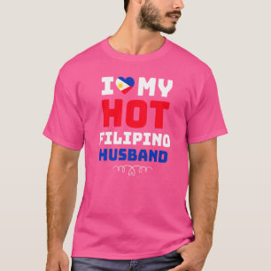 Frauen, die ich Liebe in den Philippinen habe T-Shirt