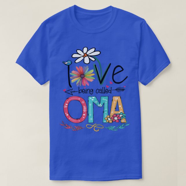 Frauen, die ich Liebe nennen, sind Oma Sonnenblume T-Shirt (Design vorne)