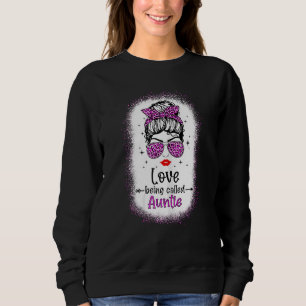 Frauen, die ich Liebe nennen, sind Tanti Leopard M Sweatshirt