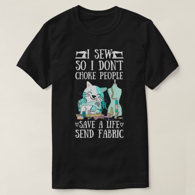 Frauen, die ich sehe, also ersticke ich nicht Mens T-Shirt (Design vorne)