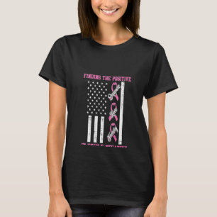 Frauen, die in drei negativen USA das Positive fin T-Shirt