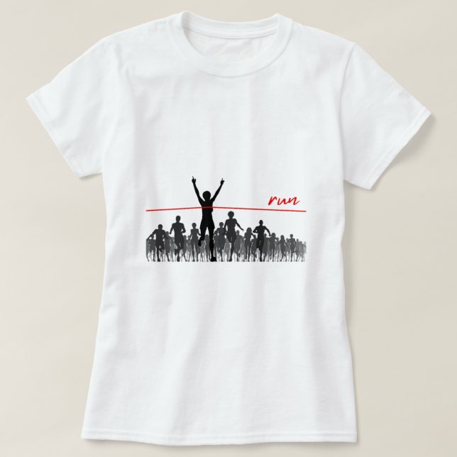 Frauen, die Shirt für die Ausbildung von Frauen im (Design vorne)