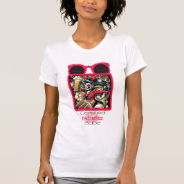 Frauen, die sich für Soda-Pop entscheiden T-Shirt