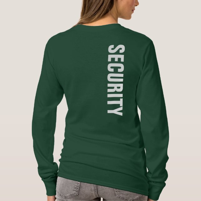 Frauen, die Sicherheit TShirts zweiseitige Forest  (Rückseite)
