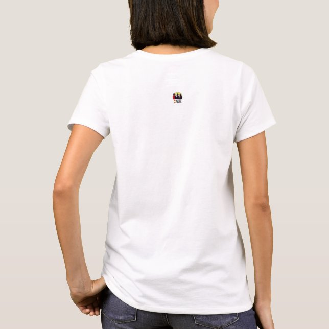 Frauen, die trotz versagend T - Shirt stark sind (Rückseite)