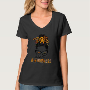 Frauen, die wir Orange Multiple Sklerose Awareness T-Shirt
