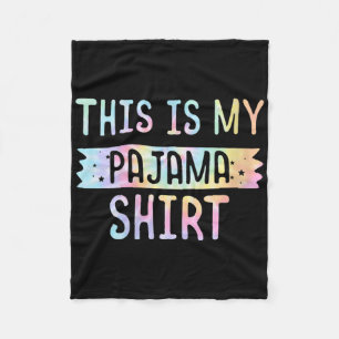 Frauen Dies ist mein Pyjama-Oberteil Pj Teenager J Fleecedecke