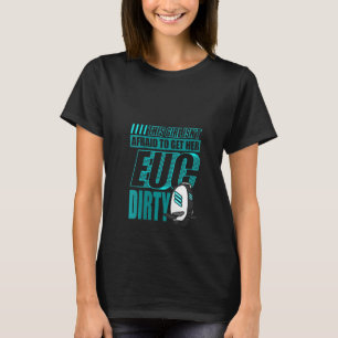 Frauen, diese Frau fürchtet sich nicht, ihr Euc Di T-Shirt