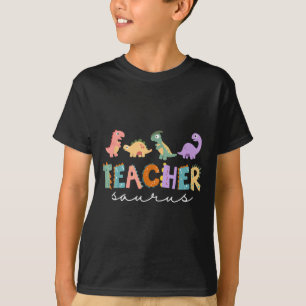 Frauen Dinosaur Lehrerin Teachersaurus Rex Funny D T-Shirt