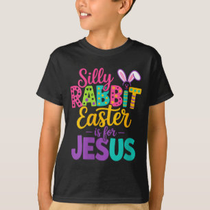 Frauen Dummer Hase Ostern ist für Jesus Lustig T-Shirt