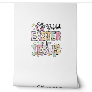 Frauen Dummer Hase Ostern Ist Für Jesus Süßer Hase Tapete