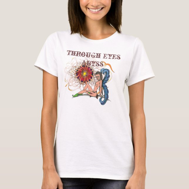 Frauen durch Augen Abyss-Ferrie-Shirt T-Shirt (Vorderseite)