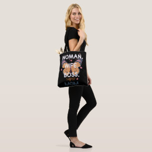 Frauen, Ehefrau, Chef, super Mom Tasche
