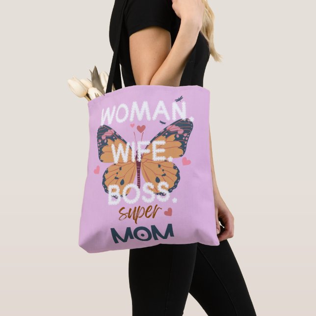 Frauen, Ehefrau, Chef, super Mom Tasche (Von Nahem)