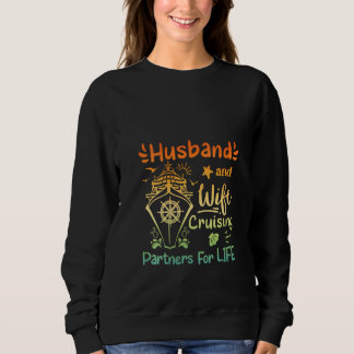 Frauen Ehemann und Ehefrau Kreuzfahrtpartner fürs Sweatshirt