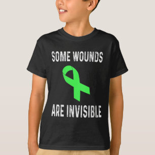 Frauen Einige Wunden sind unsichtbar psychische Ge T-Shirt