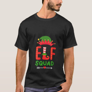 Frauen Elf Squad Weihnachten passend V-Ausschnitt T-Shirt