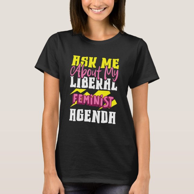 Frauen Empowerment Pro-choice Pro-Abortio T-Shirt (Vorderseite)