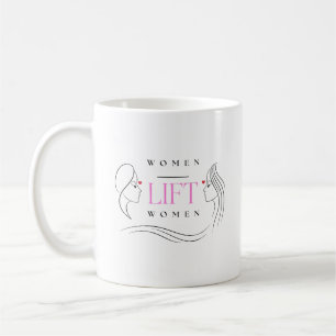 FRAUEN ERHEBEN FRAUEN KAFFEETASSE