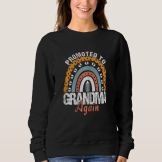 Frauen erneut zur Oma befördert Baby Schwangerscha Sweatshirt
