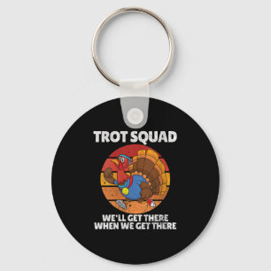 Frauen Erntedank, die den TrottSquad der Türkei la Schlüsselanhänger