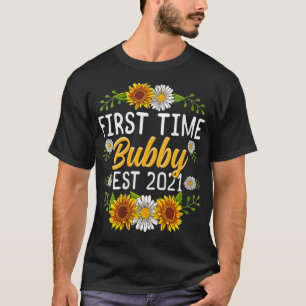 Frauen Erstmals Bubby Est 2021 Niedliche Geschenke T-Shirt