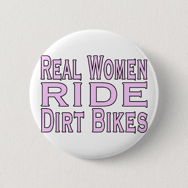 Frauen-Fahrfahrräder Button (Vorderseite)