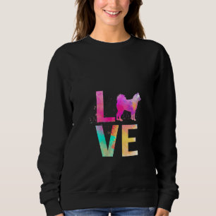 Frauen farbenfroh Alaskan Malamute Dog Mama Alaska Sweatshirt